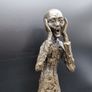 The Scream Sculpture  (38cm) - Bronze, Marble Image 2
