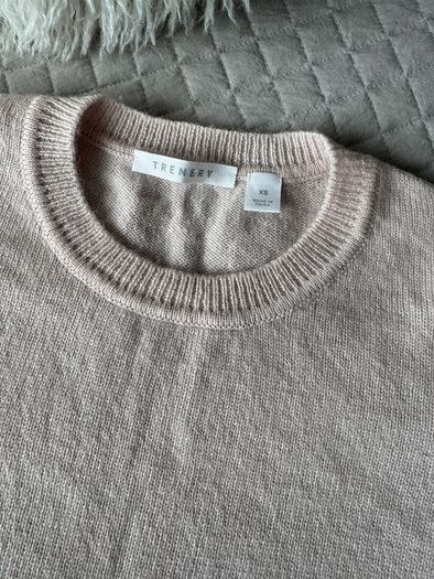 Trenery Womens Soft Pink Wool Sweater XS