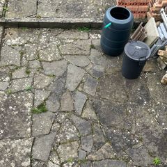 Free patio slabs/crazy paving