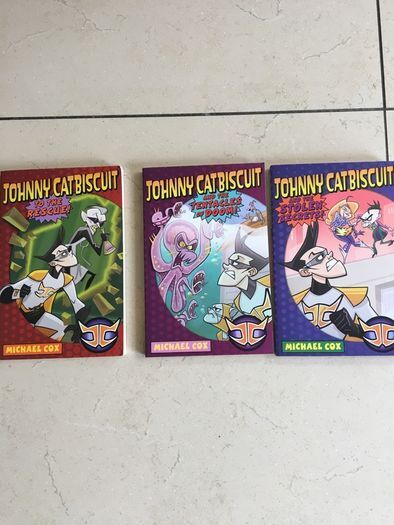 3 Johnny Catbiscuit Books