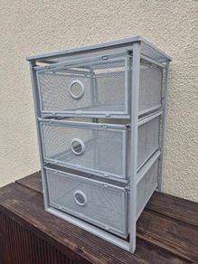 metal drawers -  H55cm x W35cm
