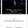 Two Weeknd Tickets Sunday 23rd August Image 2
