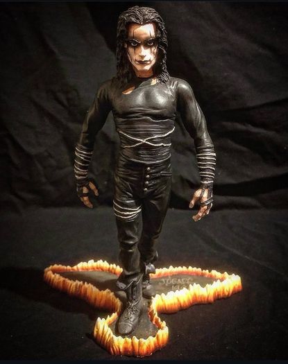 The Crow Cold - Cast Porcelain Autographed
