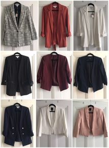 Ladies Blazers: All Brand New Or As New - Size 8 Or Size 10