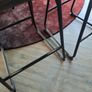 Grey Bar Designer Leather Bar chairs stools Image 3