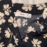 Mango black floral dress with long sleeves size S Image 2