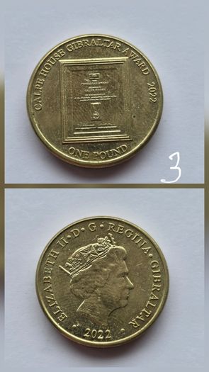 Gibraltar one Pound See Description 6 Different Coins