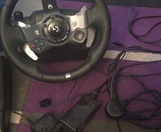 Logitech Driving Wheel and Pedal