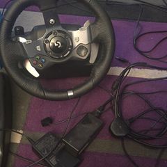Logitech Driving Wheel and Pedal