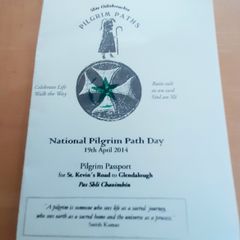 Irish pilgrim passport (Wicklow) 2014