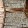 Wooden woven lounge chair Image 2