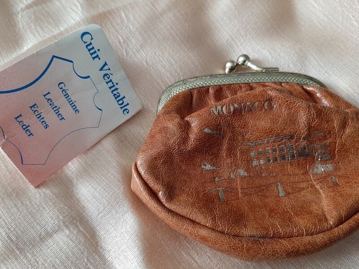 New genuine leather small purse