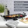 Quest Teppanyaki   X 48 Multifunction Griller 2000 Watts BNR 35490 Euro Prices I!c Vat Temperature Control New Stock Boxed Fully Guaranteed With No Need For Oil Image 8