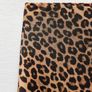 Satin Animal Print Maxi Skirt New Image 4