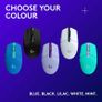 Logitech G305 LIGHTSPEED Wireless Gaming Mouse, HERO 12K Sensor, 12,000 DPI, Lightweight, 6 Programmable Buttons, 250h Battery Life, On-Board Memory, PC/Mac - Black Visit the Logitech G Store Image 8