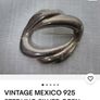 Vintage Texaco Mexico sterling silver brooch Image 4