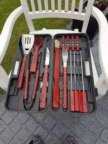 BBQ cooking set.