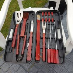 BBQ cooking set.