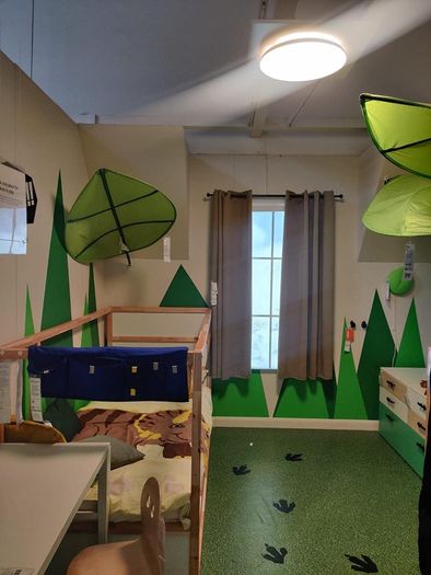 lkea Kid Bed Canopy Green