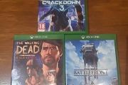 XBOXONE games - The Walking Dead - A New Frontier, Star Wars BATTLEFRONT, Crackdown 3