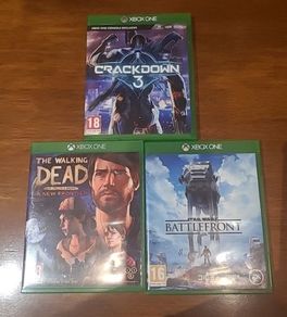 XBOXONE games - The Walking Dead - A New Frontier, Star Wars BATTLEFRONT, Crackdown 3
