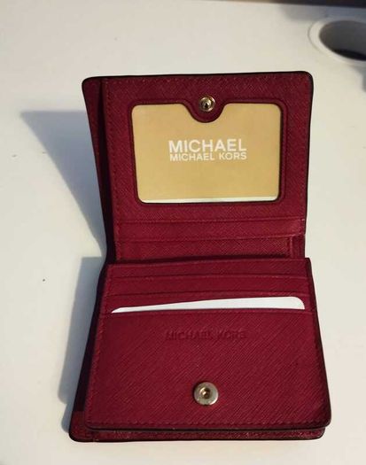 Michael Kors Wallet Purse Dark Red
