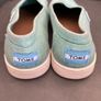 TOMS mint shoes size uk 4 Image 4