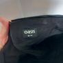 Oasis black strapless dress Image 2