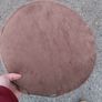 Round Flat Cushion. Looks Like A Piece Of Timber (new). Image 6