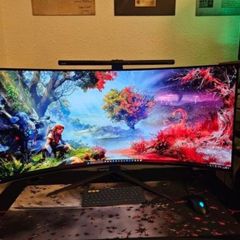 LG Ultragear 45GR95QE - 45 Inch Curved OLED