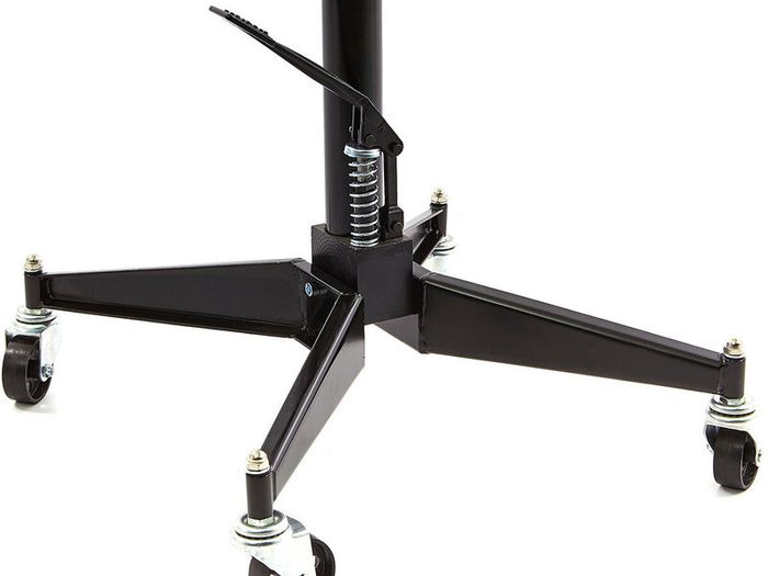 500KG Hydraulic Transmission Jack  Heavy Duty Gearbox Lift with Foot Pedal & Adjustable Height