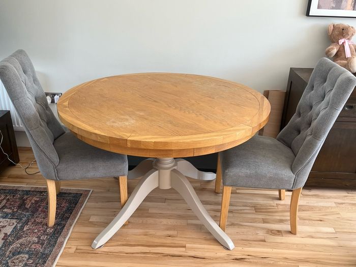 Table and 2 Chairs.