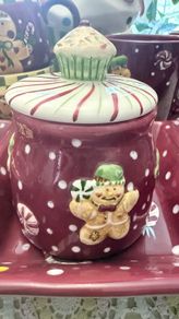 Christmas Gingerbread Container