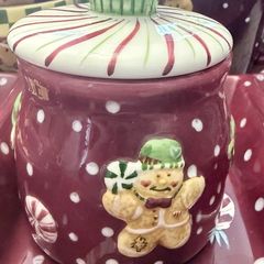Christmas Gingerbread Container