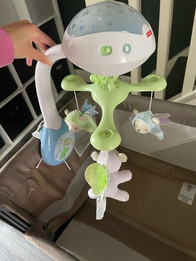Fisher price crib hanger