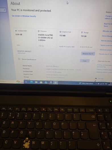 lenovo i5 laptop