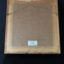 Vintage 1930s Kensitas Silk Flowers Framed Embroidered Panel (38 x 41 cm) Image 7