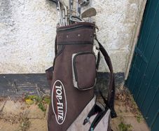 Golf bag and clubs free