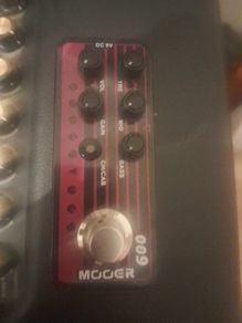 Mooer preamp 009 Blacknight