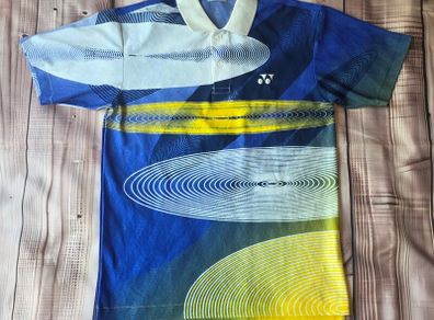 Vintage 90s Yonex Badminton Olympics Polo Shirt Size Small/Medium