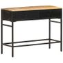 Sideboard 100x35x77 cm Solid Rough Mango Wood Image 7
