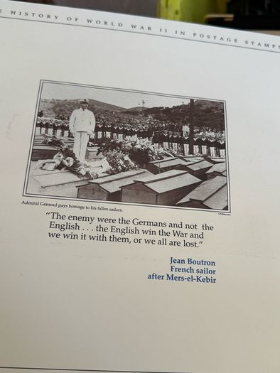 The History of World War II in post stamps