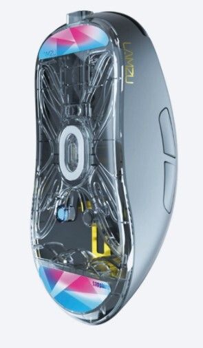 Lamzu Atlantis Mini 49g  Ultra light Gaming Mouse + Sapphire Skates upgrade