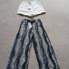 Ladies summer trousers and shorts size xs Primark