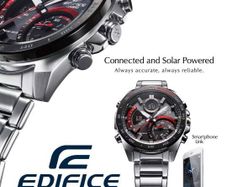 Casio Edifice Bluetooth solar powered watch ECB 900