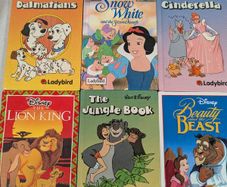 Ladybird Disney titles x6