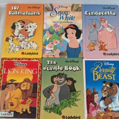 Ladybird Disney titles x6