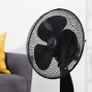 12" Inch, Lightweight, Portable Desk Fan, 3 Speed Settings, Wide-Angled Oscillation, Powerful Airflow, Quiet Operation, Perfect for Bedroom or Office (FREE SHIPPING) Image 5