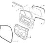 RH Door Weatherstrip (Fiat Punto Grande) Image 2