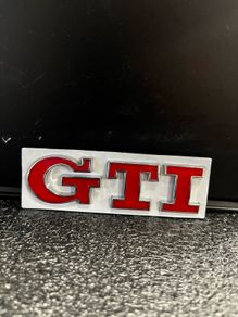 Vw Gti Volkswagen Boot Badge